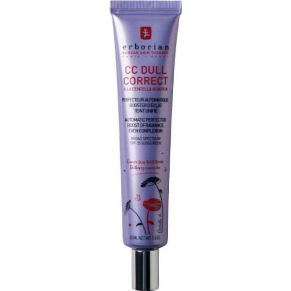 Erborian Cc Dull Correct Crema Iluminadora (Pigmentos Violetas) SPF 25 45 ml